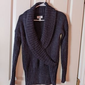 Navy sweater